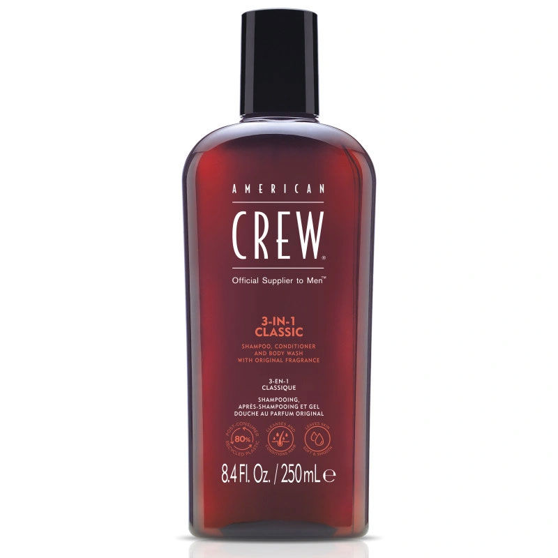 American Crew shampooing 3 en 1 classic 250ml